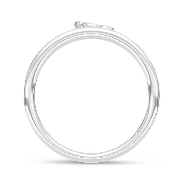 14K White Gold Lab Grown Diamond  7/8 Ct.Tw. Fashion Ring