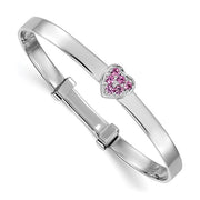 SILVER BABY ADJUSTABLE BANGLE