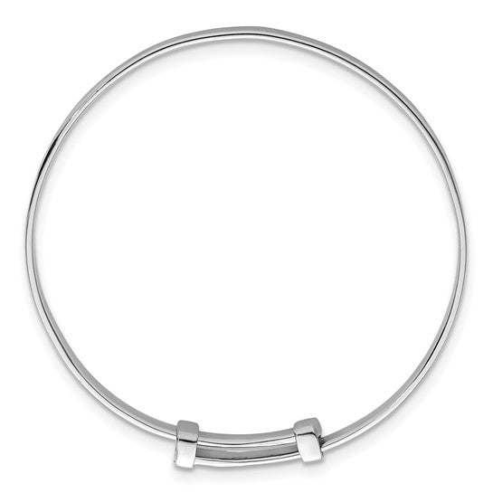 SILVER BABY ADJUSTABLE BANGLE