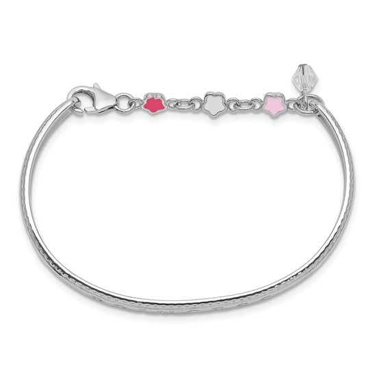 SILVER BABY ADJUSTABLE BANGLE