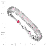 SILVER BABY ADJUSTABLE BANGLE