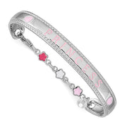 SILVER BABY ADJUSTABLE BANGLE