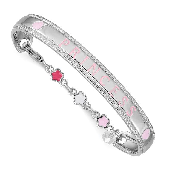 SILVER BABY ADJUSTABLE BANGLE