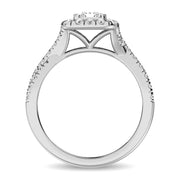 Diamond 7/8 Ct.Tw. Engagement Ring in 14K White Gold