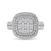 Diamond 2 Ct.Tw. Engagement Ring in 14K White Gold