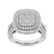 Diamond 2 Ct.Tw. Engagement Ring in 14K White Gold