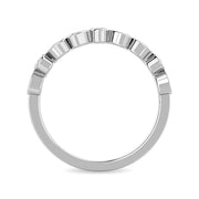 Diamond Stackable Band 1/10 ct tw in 10K White Gold