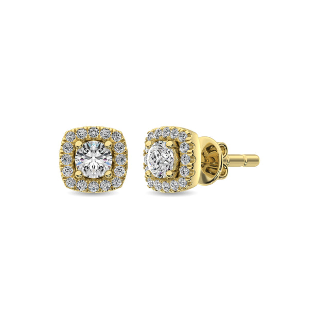Diamond 1/3 ct tw Round Cut Fashion Ring in 10K Yellow Gold