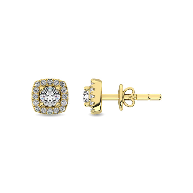 Diamond 1/3 ct tw Round Cut Fashion Ring in 10K Yellow Gold