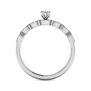 Diamond 1/3 ct tw Bridal Ring in 10K White Gold
