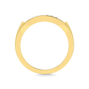 Diamond 1/4 Ct.Tw. Mens Fashion Ring in 10K Yellow Gold