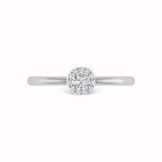 Diamond 1/3 Ct.Tw. Engagement Ring in 14K White Gold