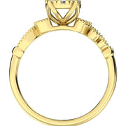 10K Yellow Gold 1/3 Ct.Tw. Diamond Promise Ring