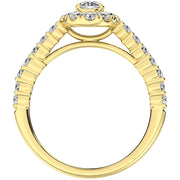 14K Yellow Gold 1 Ct.Tw. Diamond Solitaire Ring