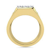 Diamond 1 Ct.Tw. Mens Fashion Ring in 14K Yellow Gold