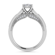 Diamond 1/2 Ct.Tw. Engagement Ring in 14K White Gold