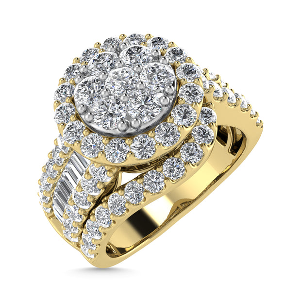 Diamond 2 Ct.Tw. Engagement Ring in 14K Yellow Gold