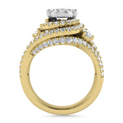 Diamond 1 5/8 Ct.Tw. Engagement Ring in 14K Yellow Gold