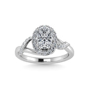 Diamond 1/2 Ct.Tw. Engagement Ring in 14K White Gold