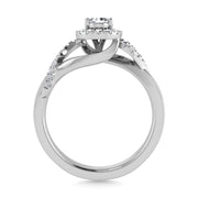 Diamond 1/2 Ct.Tw. Engagement Ring in 14K White Gold