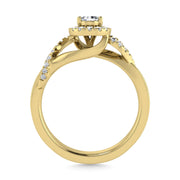 Diamond 1/2 Ct.Tw. Engagement Ring in 14K Yellow Gold