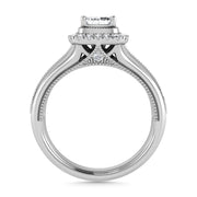 Diamond 1 Ct.Tw. Engagement Ring in 14K White Gold