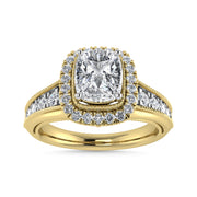 Diamond 1 Ct.Tw. Engagement Ring in 14K Yellow Gold