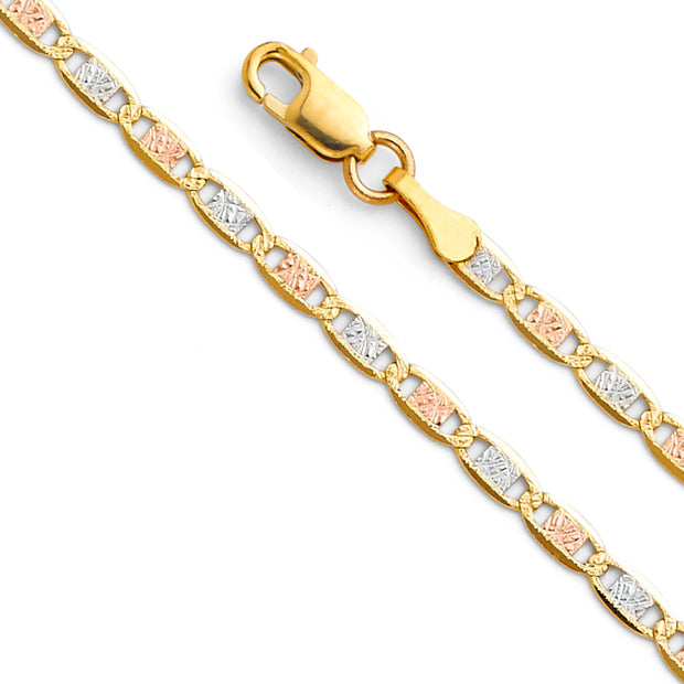 14K 2.6mm Valentino Chain – Blanca's Jewelry