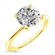 14K Yellow Gold Lab Grown Diamond 2 Ct.Tw. Solitaire Ring