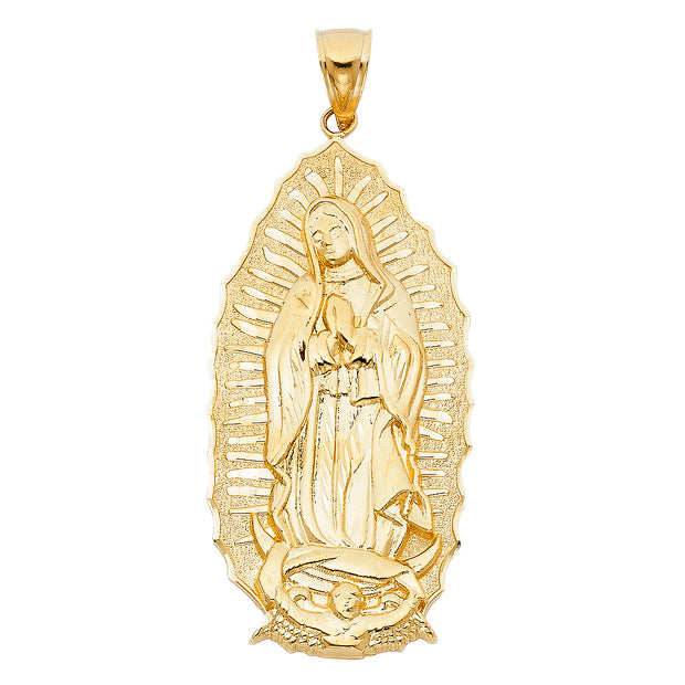 14KY OUR LADY OF GUADALUPE PENDANT