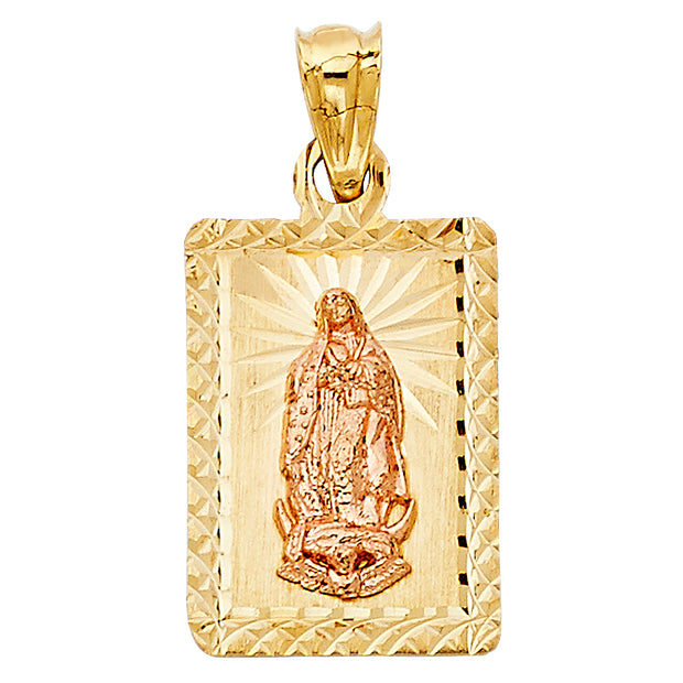 14K  OUR LADY OF GUADALUPE PENDANT