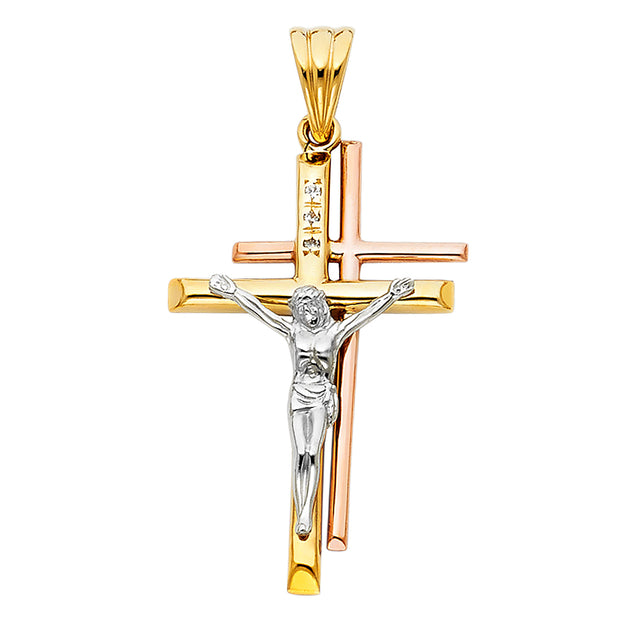 14K CRUCIFIX PENDANT