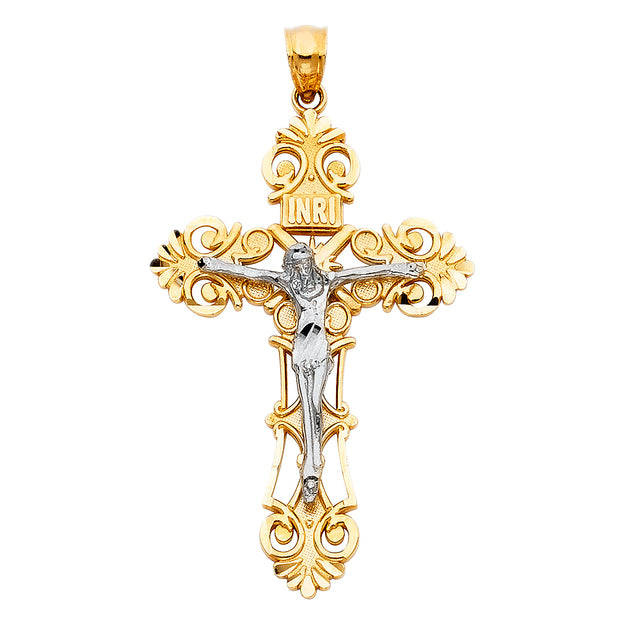 14K CRUCIFIX PENDANT