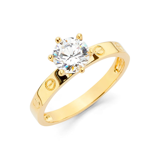 14K  ENGAGEMENT RING