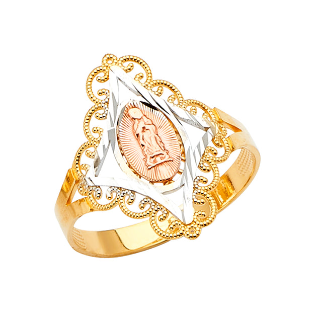 14K Guadalupe Ring