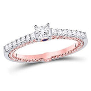 1 CT-DIA 1/5CT CPR BRIDAL RING CERTIFIED