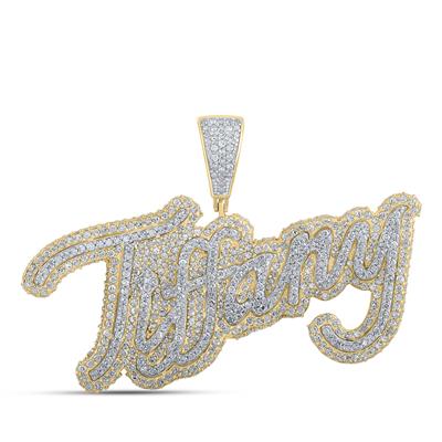 Custom Tiffany Diamond Pendant