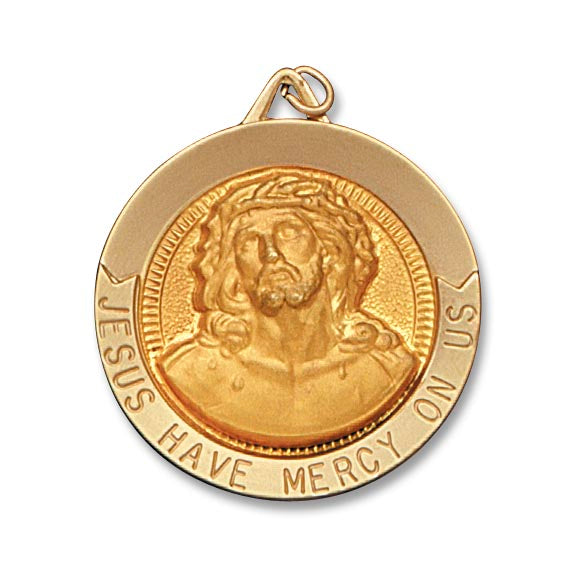 14K Lord Jesus Medallion